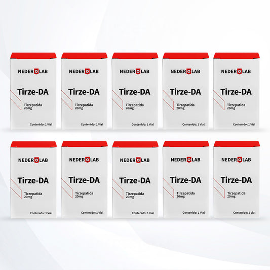 Kit 10 piezas, Tirze-DA® 20mg – Fórmula avanzada para apoyo metabólico