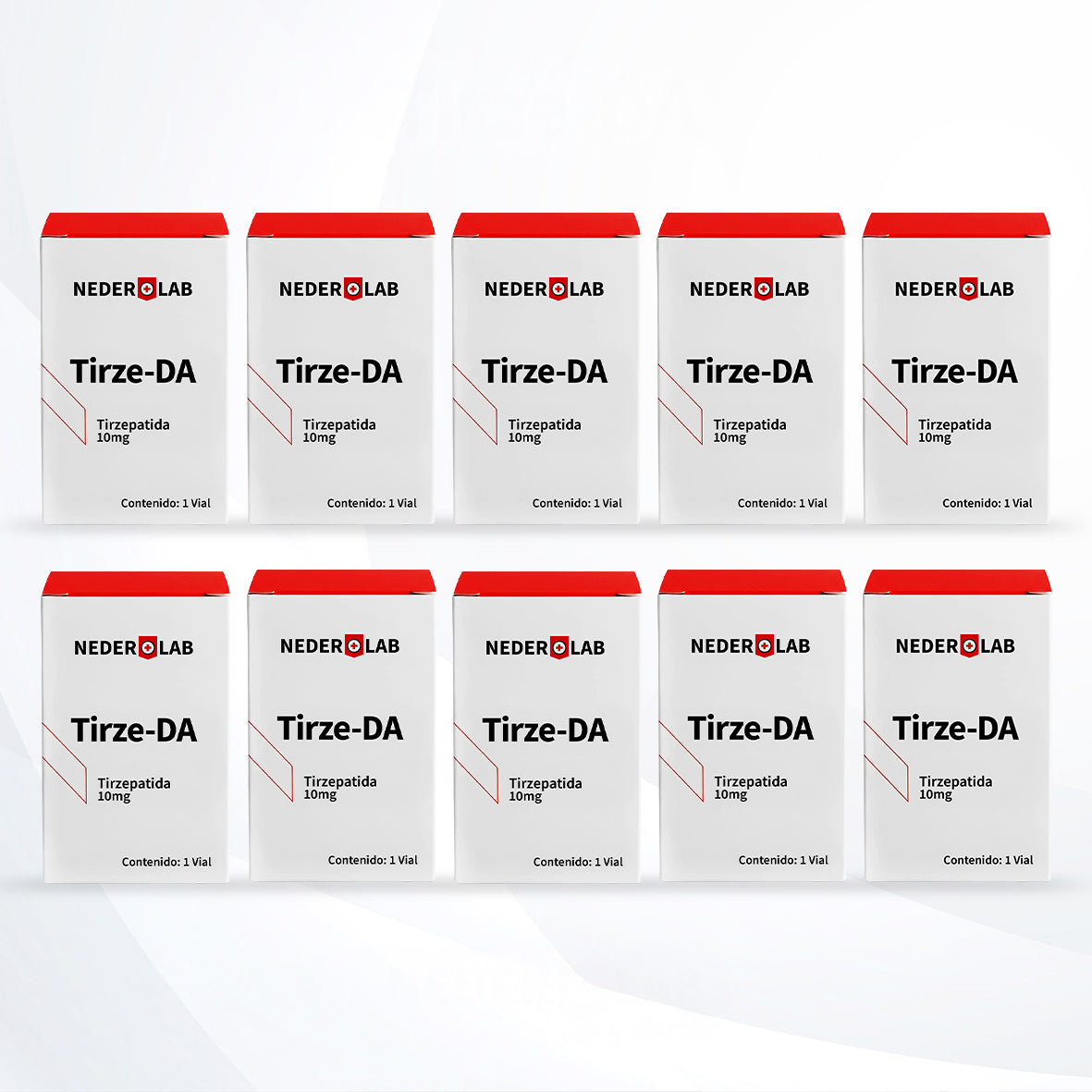 Kit 10 piezas, Tirze-DA® 10mg – Fórmula avanzada para apoyo metabólico
