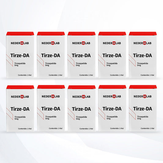 Kit 10 piezas, Tirze-DA® 5mg – Fórmula avanzada para apoyo metabólico