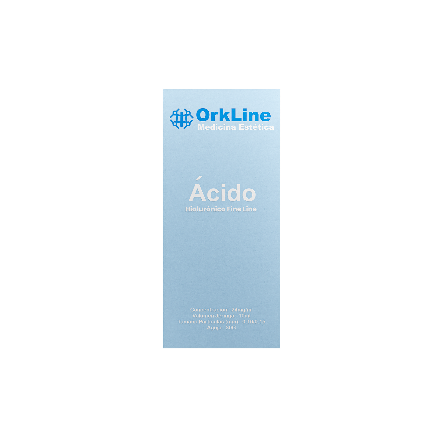 Acido Hialuronico Reticulado Fino 10ml Orkline