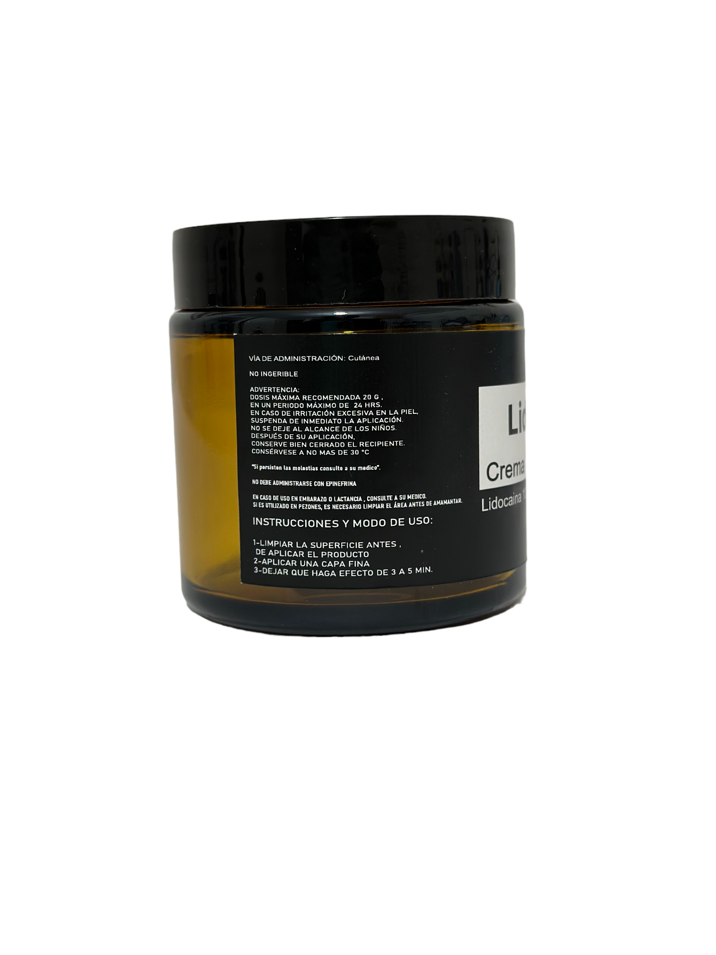 Gel Lidoblack 10.60% Lidocaina