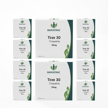 Kit 10 piezas, Tirze 30® 30 mg — Fórmula especializada de apoyo metabólico | Uso profesional