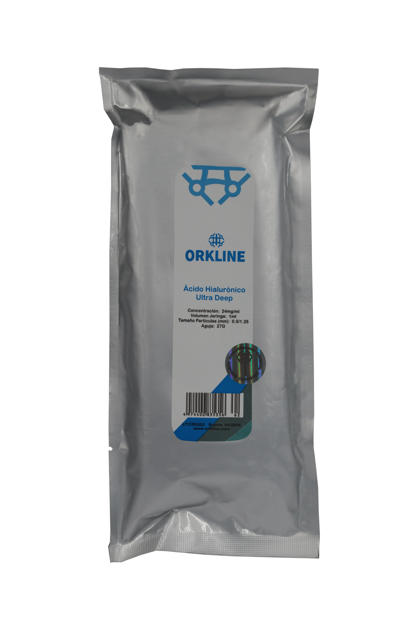 Acido Hialuronico Reticulado Ultra Profundo 1ml Orkline