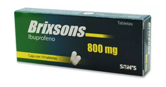 Ibuprofeno (Brixsons) 400 mg tabletas